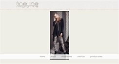 Desktop Screenshot of finelineimports.com